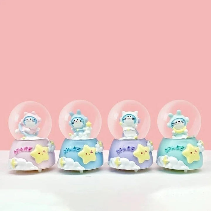Christmas Tree Santa Claus Snowman Crystal Glass Christmas Ornaments.