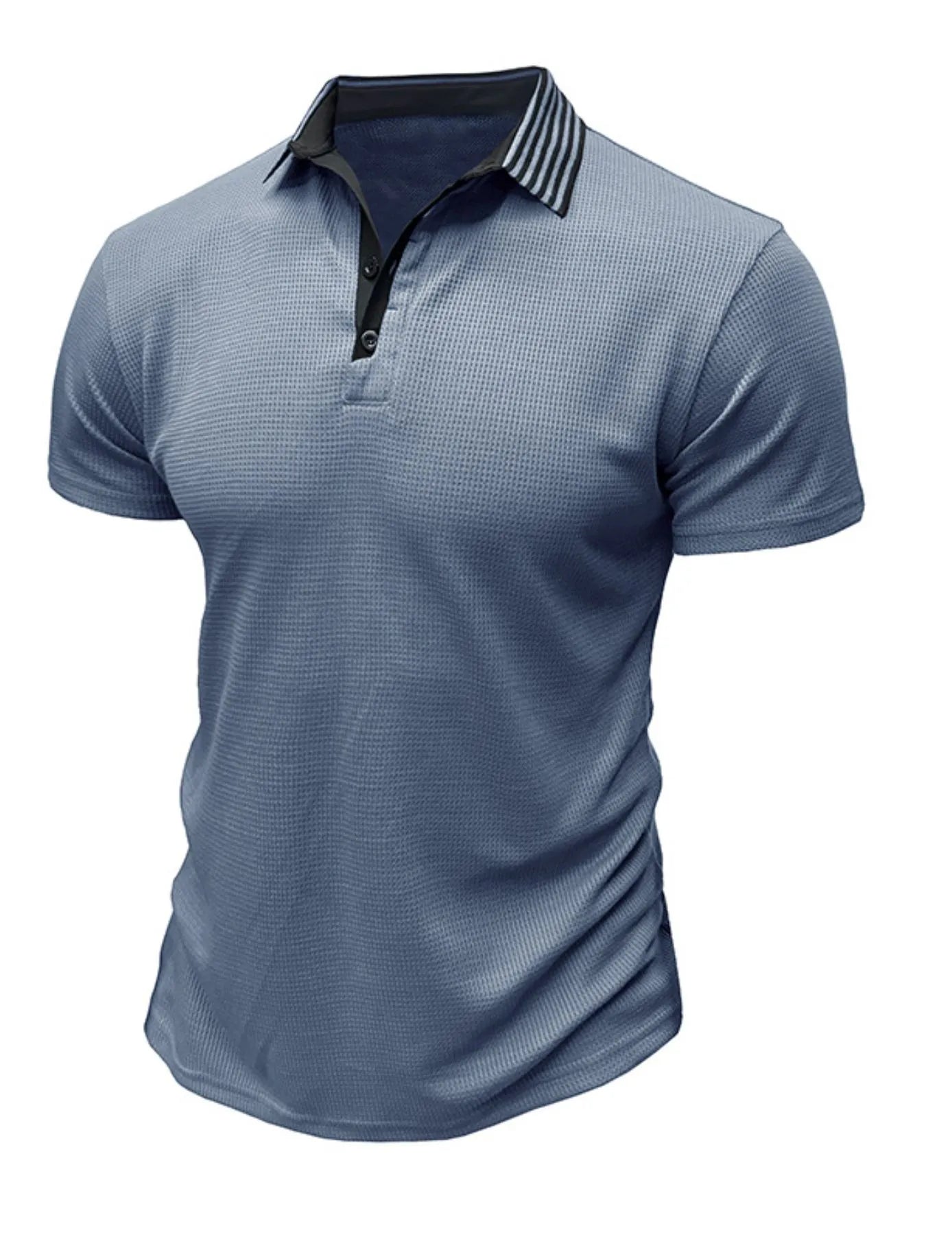 Men's Classic Textured Golf Polo Shirt