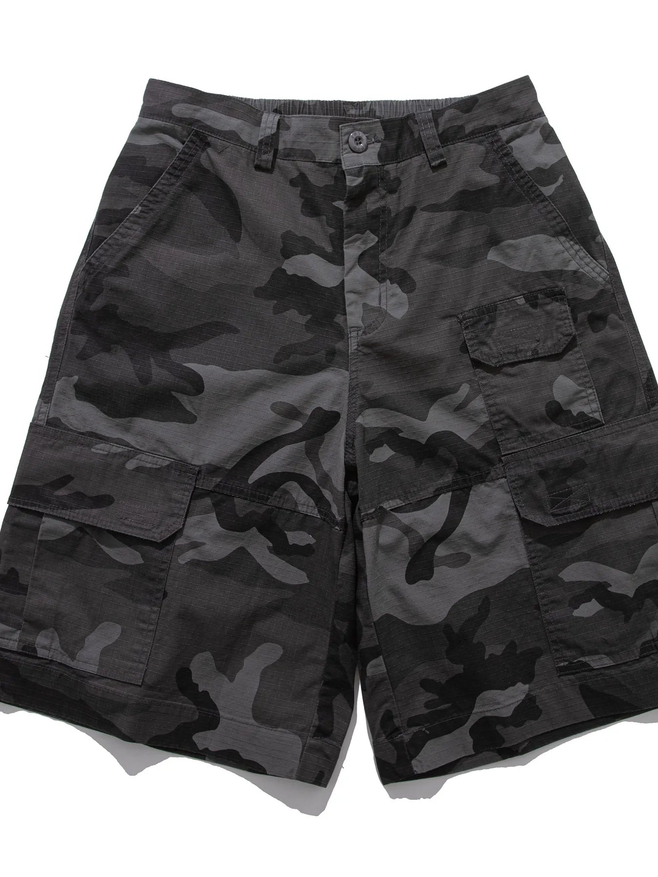 Men's Camouflage Cargo Shorts Gray Camouflage