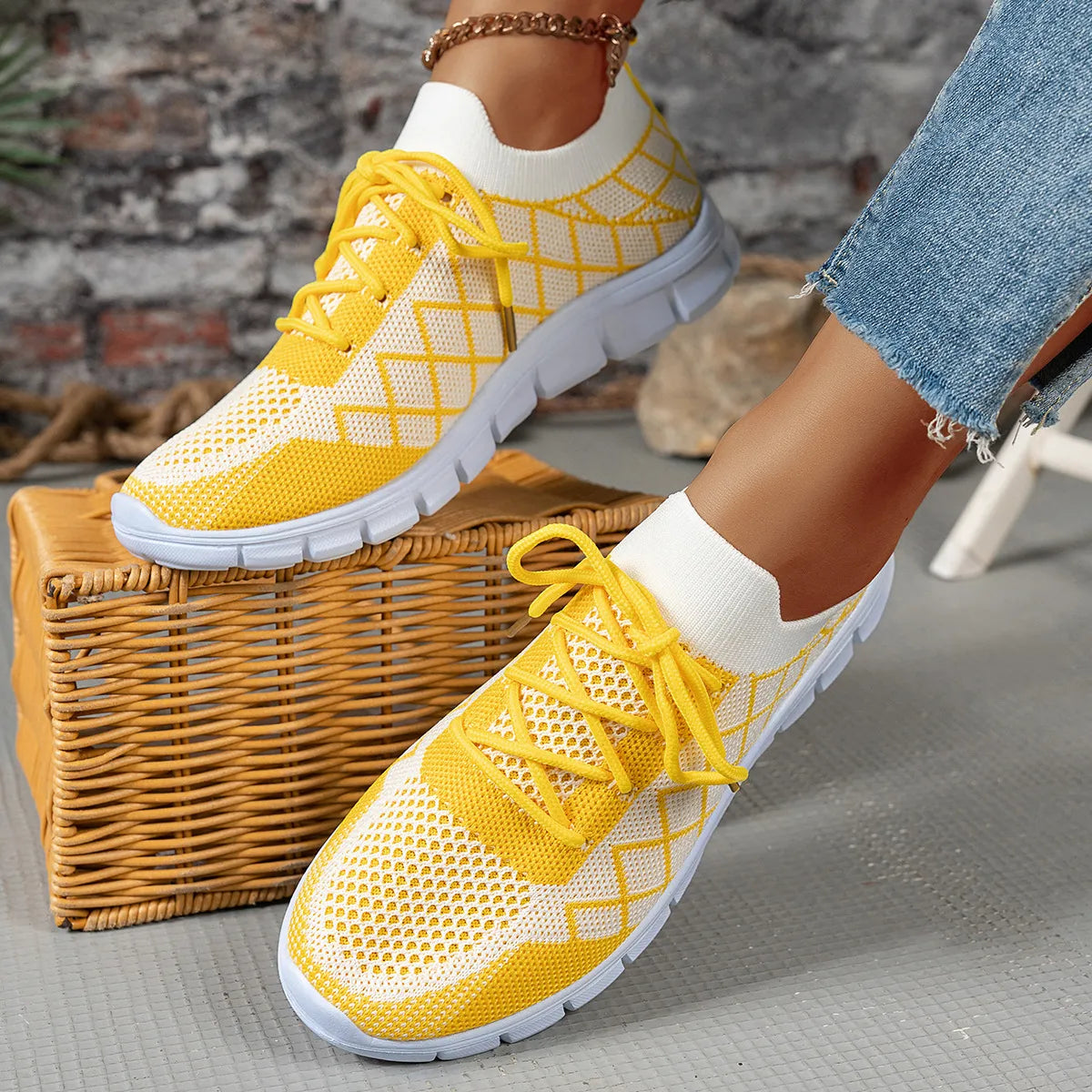 Round Toe Flats Sneakers