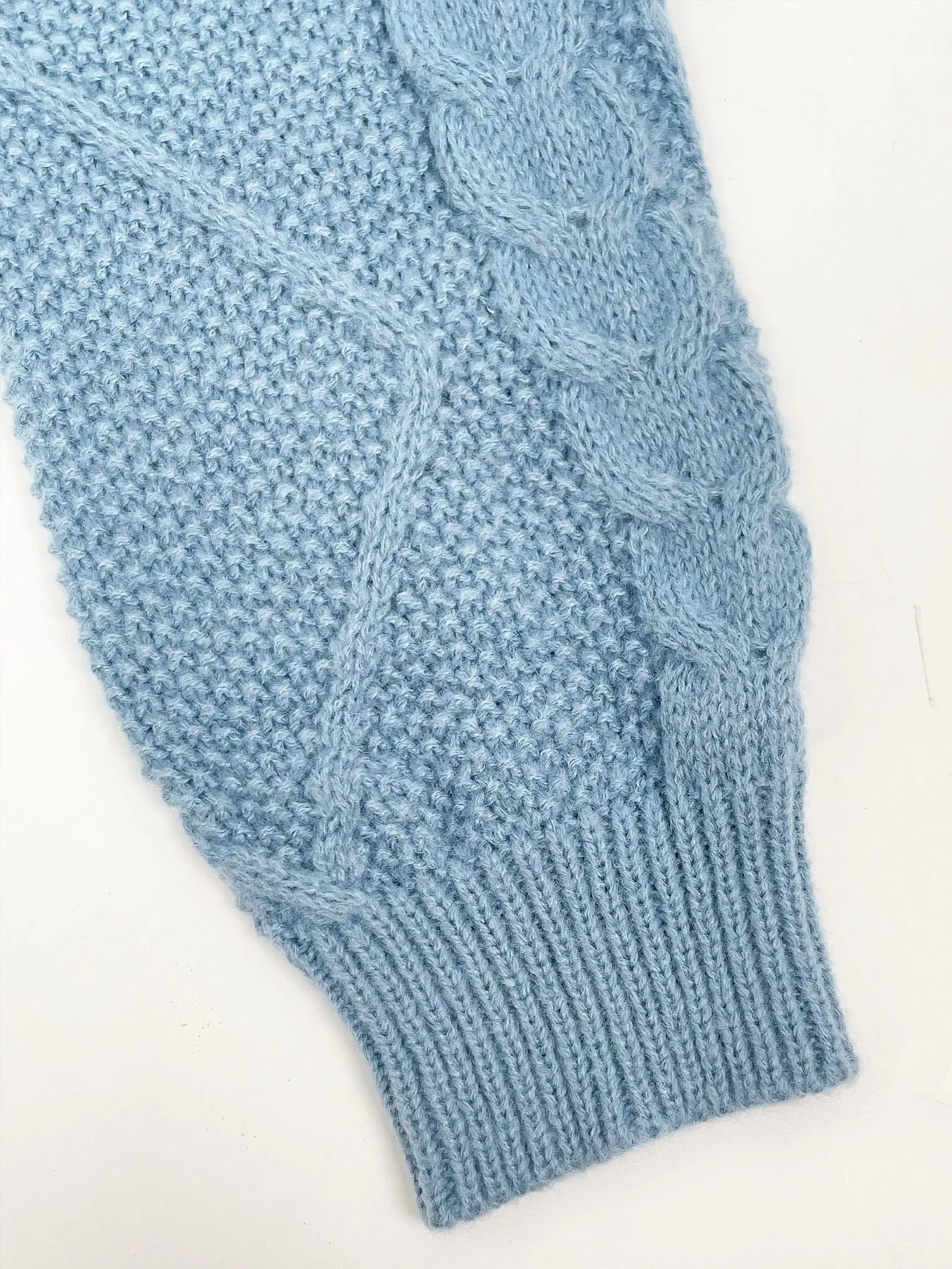 Button-Front Long Sleeve Cardigan