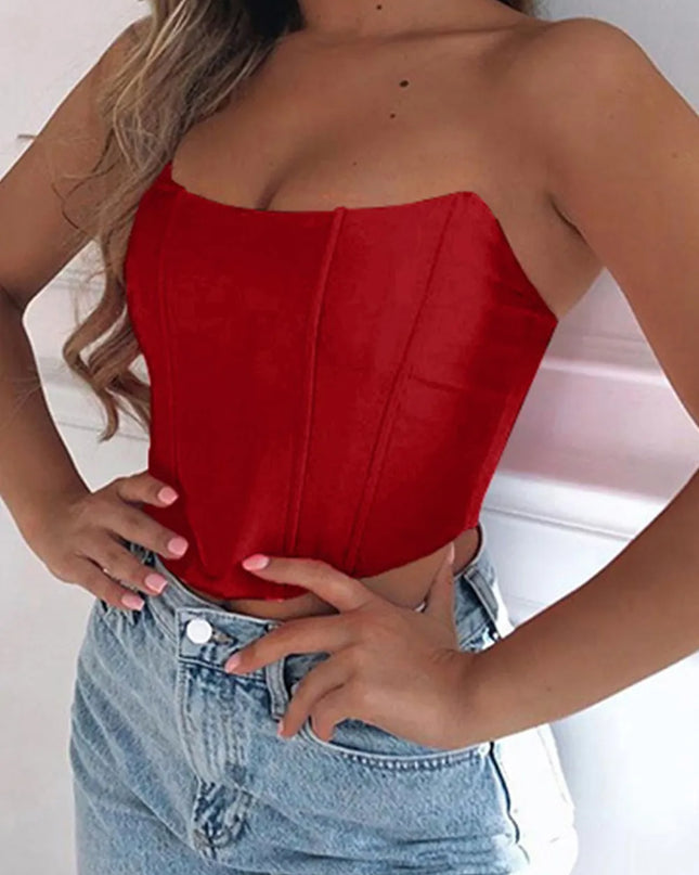 Tube Cropped Top