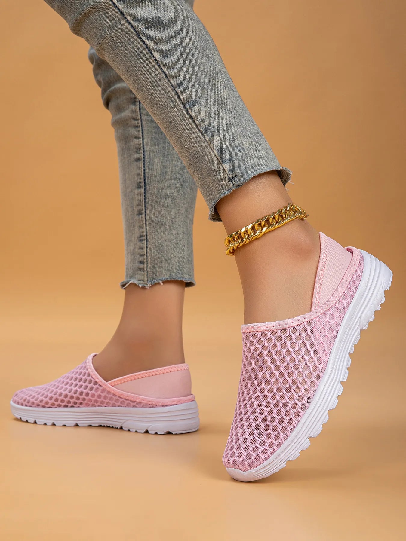 Breathable Mesh Slip-Ons