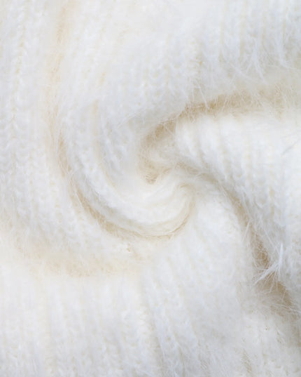 Scoop Neck Long Sleeve Sweater