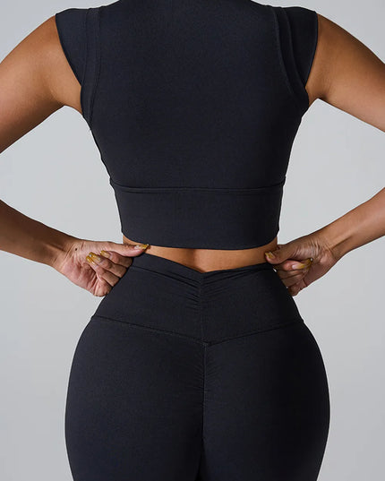 Mock Neck Active Tank