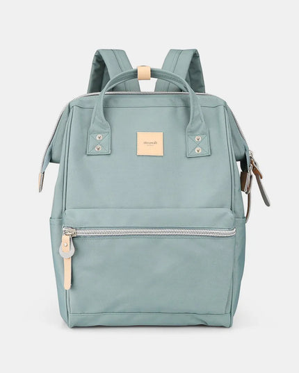 Himawari Water Resistant Canvas Backpack Bag with Side Pockets Teal One Size