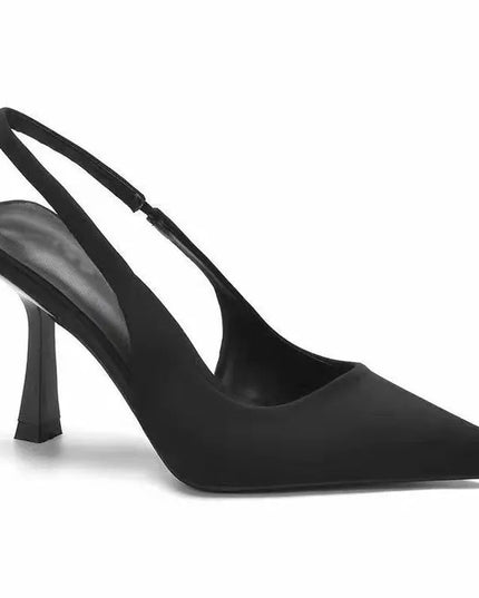 Point Toe Slingback Pumps 