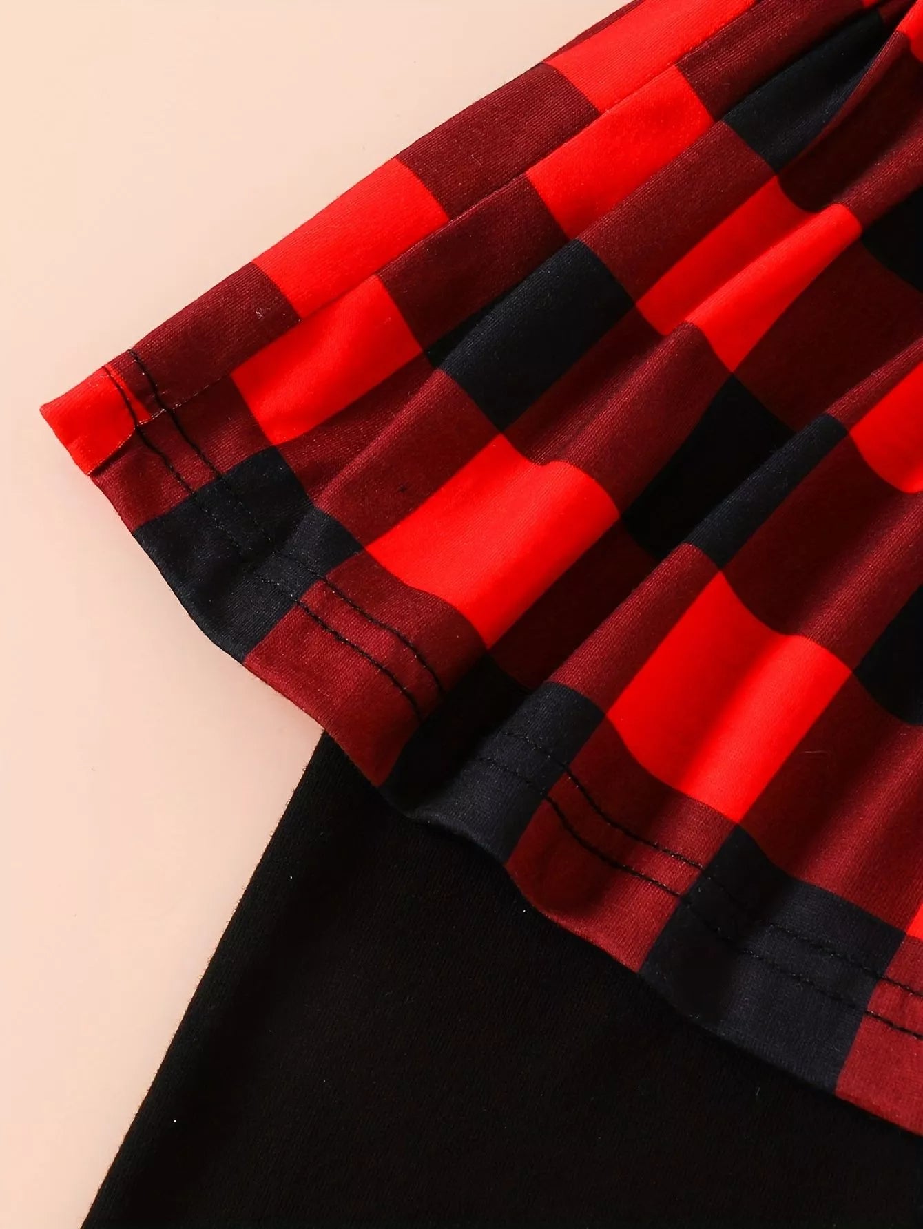 Children's Christmas Bodysuit and Pants Set with Headband