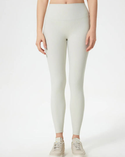 Millennia High Waist Active Leggings White