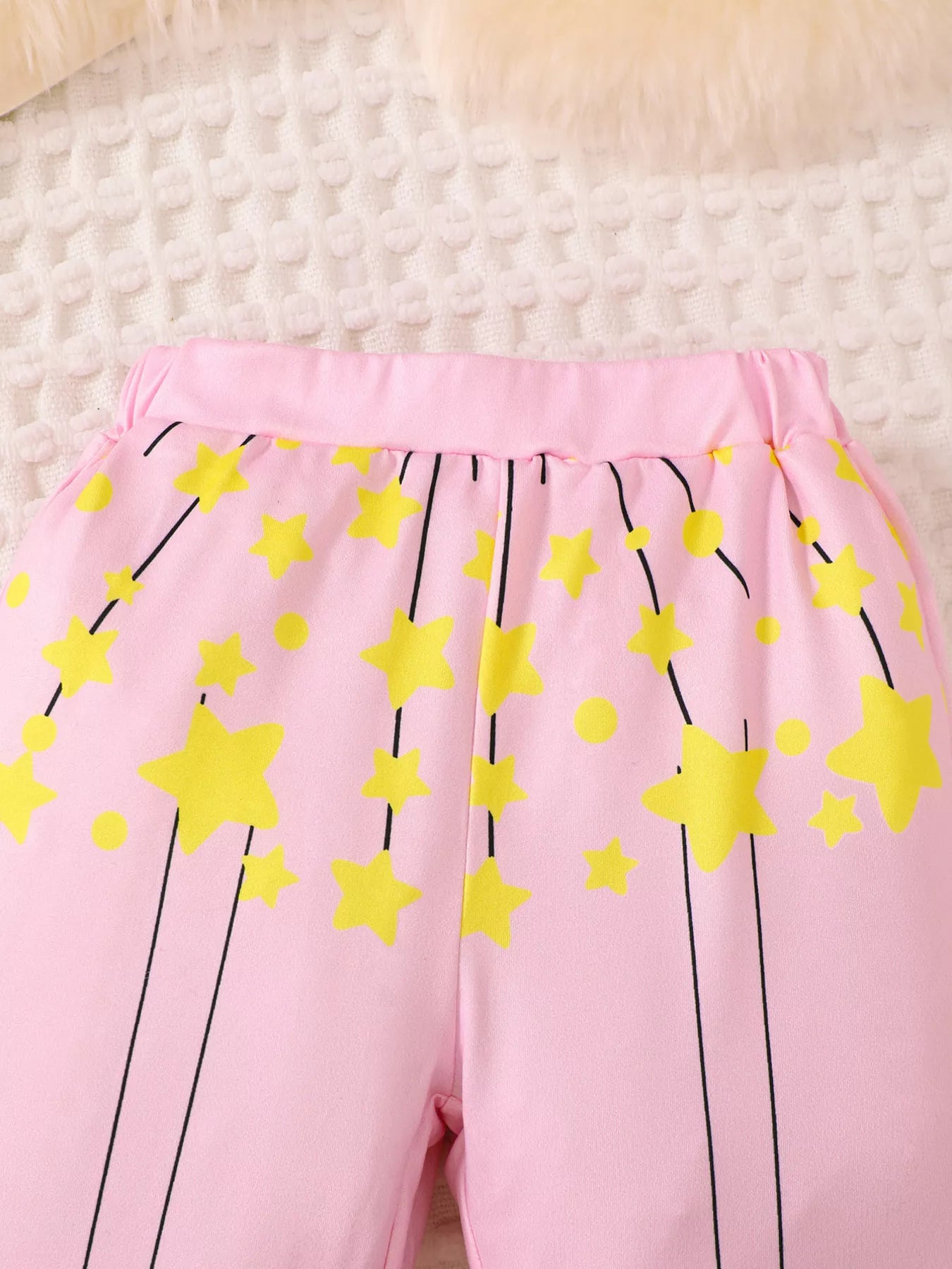 Children's Graphic Long Sleeve Top and Pants Set