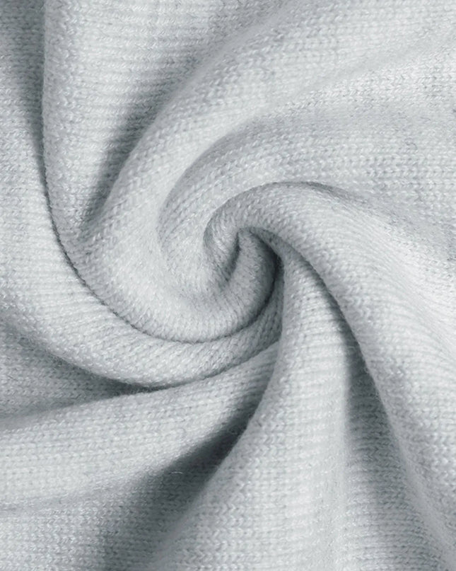 Striped Trim Tie Waist Sweater Dress