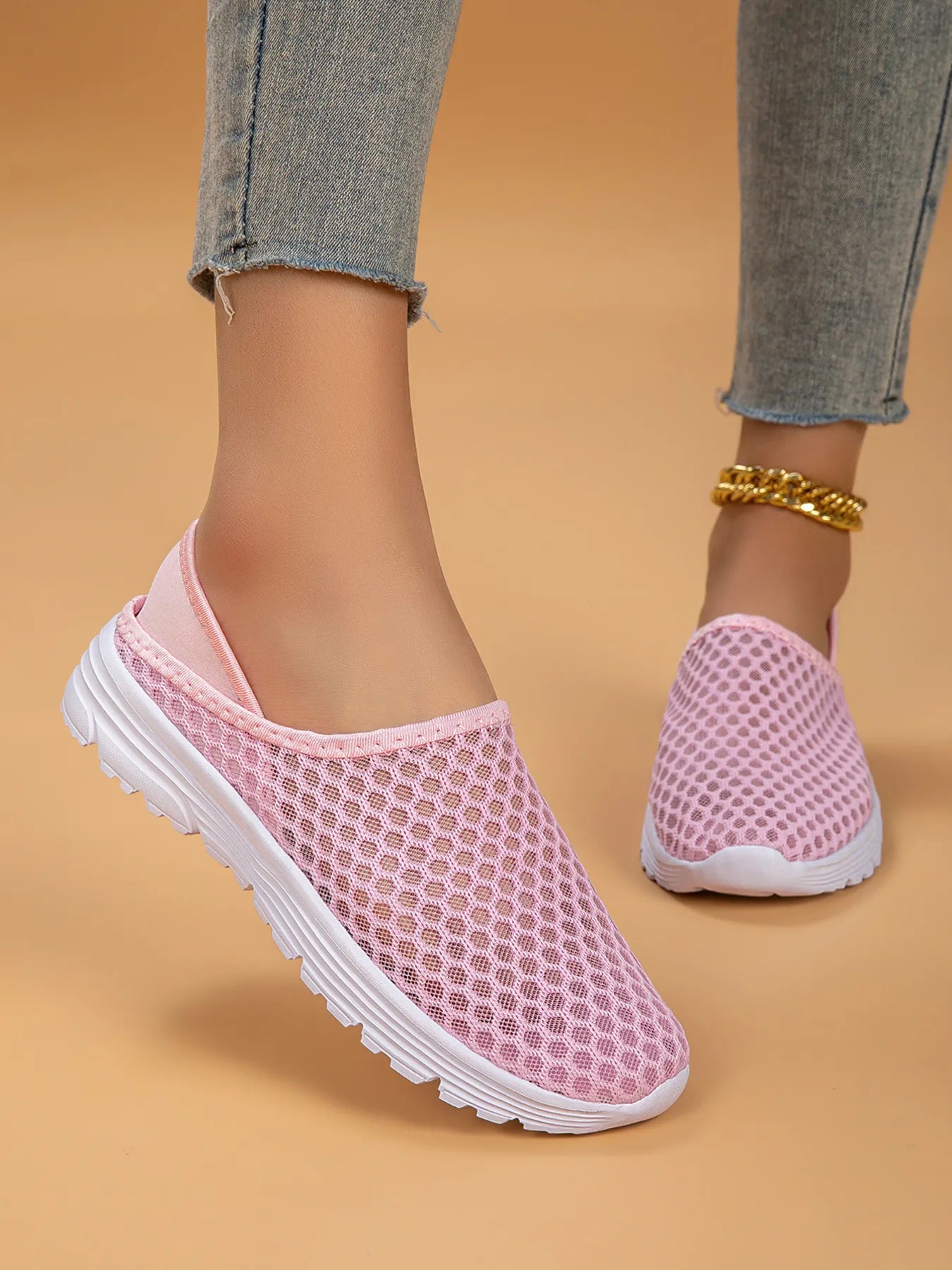 Breathable Mesh Slip-Ons