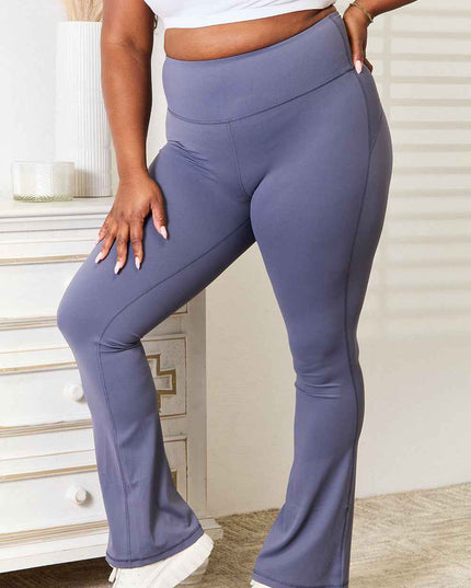 Millennia Basic Bae Wide Waistband Bootcut Sports Pants