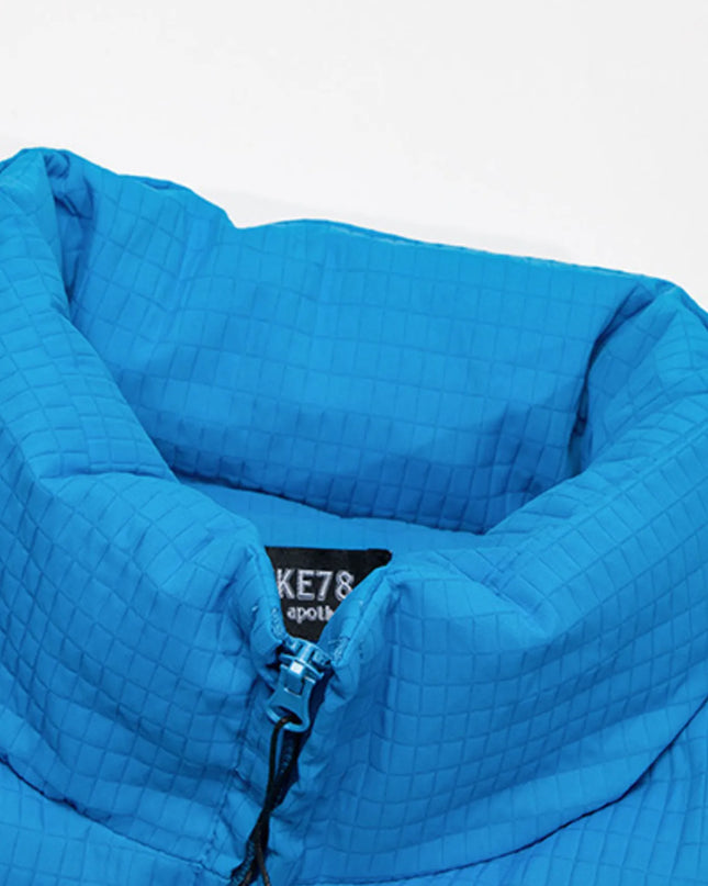 Men's Quilted Zip Up Puffer Jacket