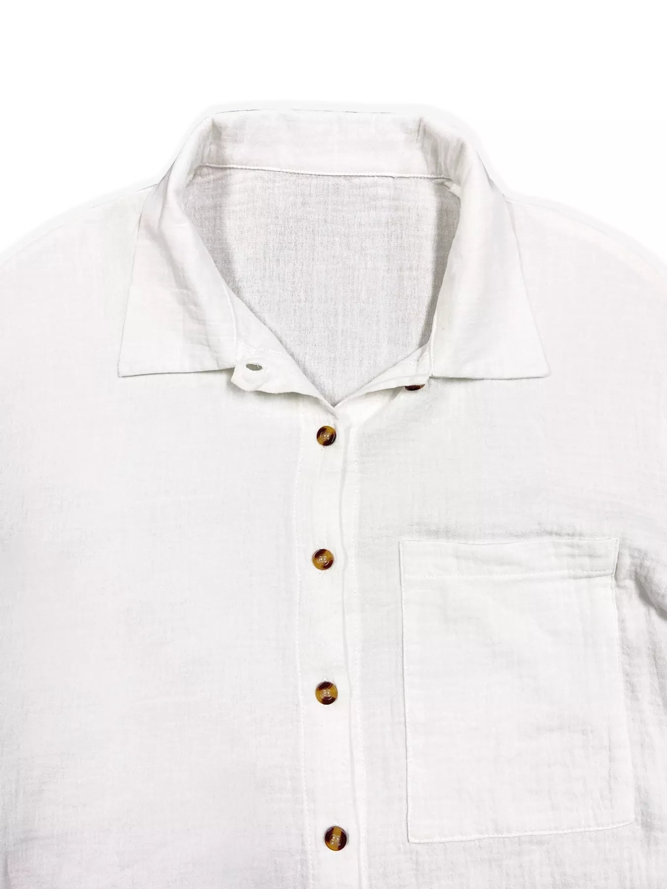 Button Up Relaxed Fit Shirt