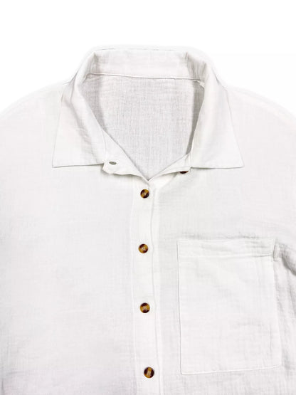 Button Up Relaxed Fit Shirt