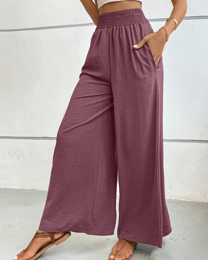 High-Waisted Wide Leg Pants