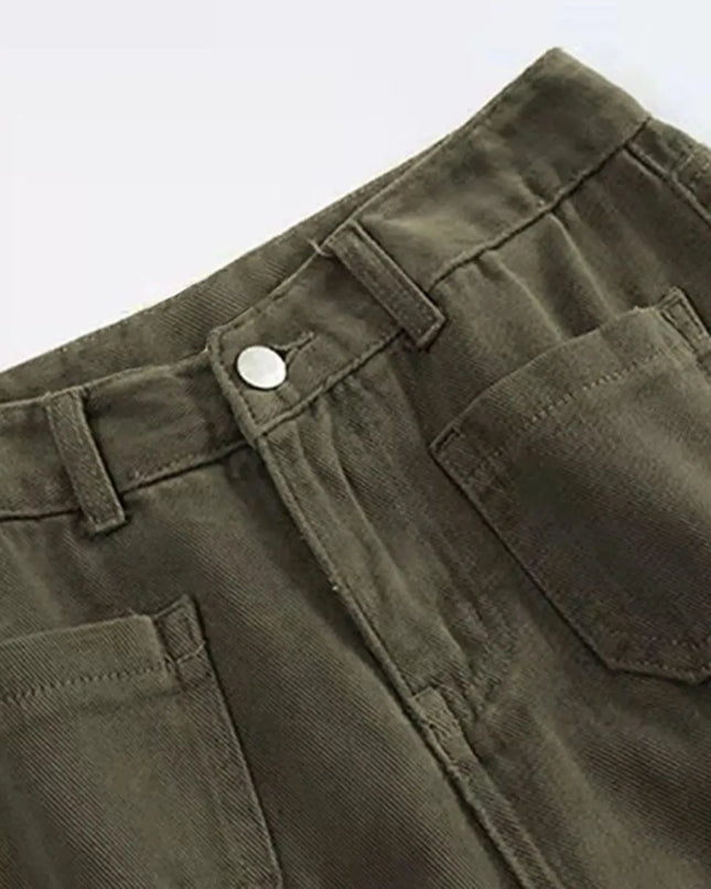 Full Size Wide Leg Pants with Pockets Plus Size