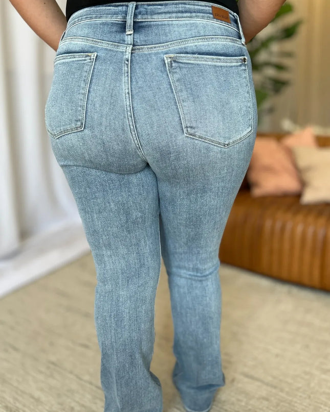 Judy Blue Full Size Medium Rise Bootcut Jeans