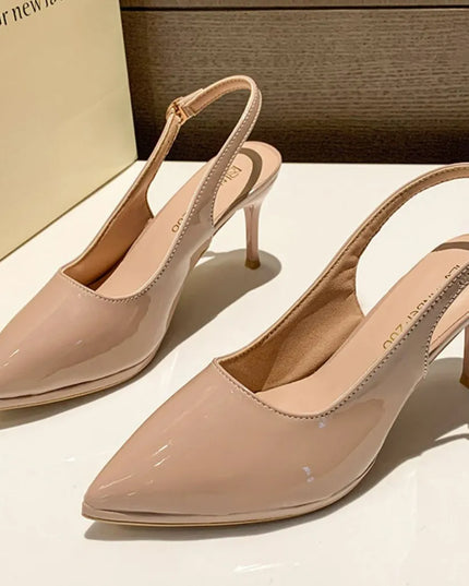 Point Toe Stiletto Pumps 