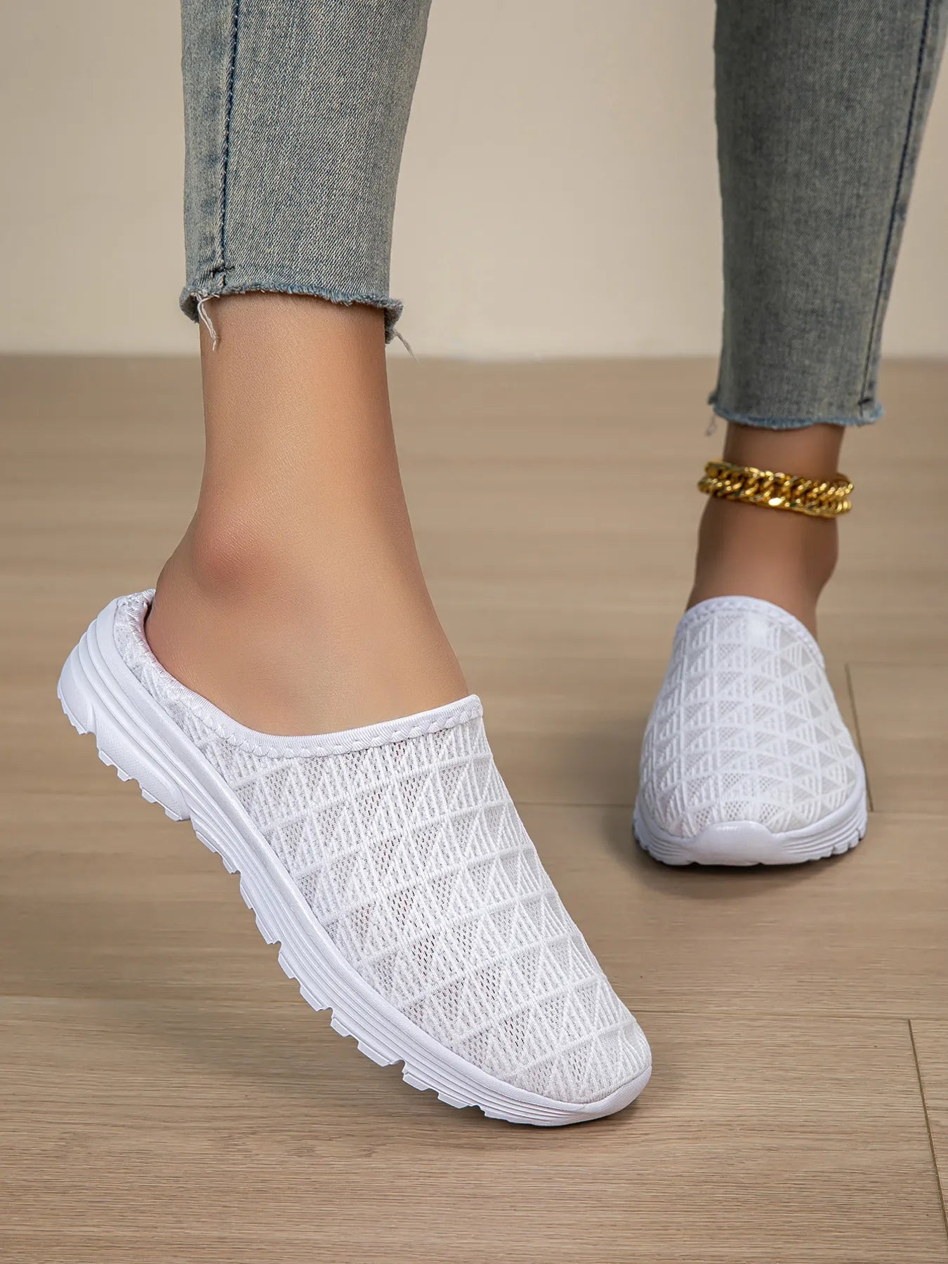 Breathable Mesh Slip-Ons 