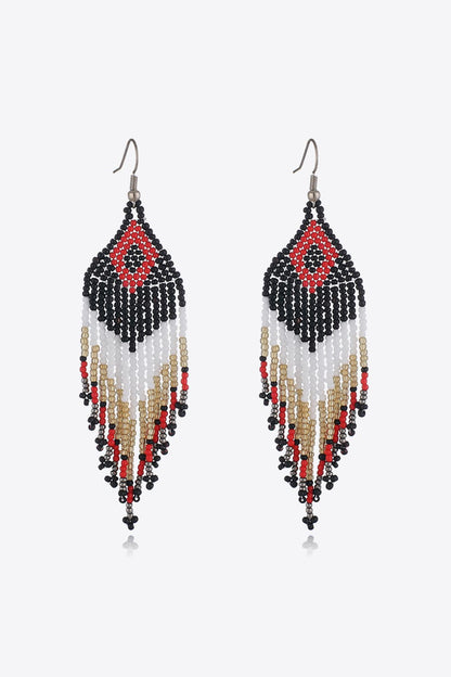 Beaded Dangle Earrings 