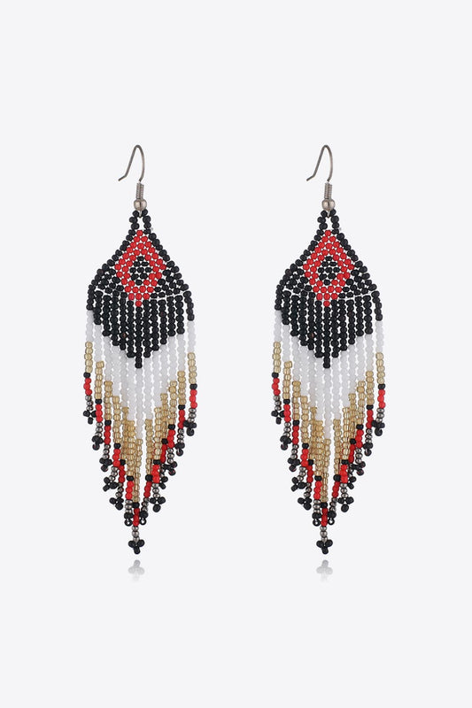 Beaded Dangle Earrings 