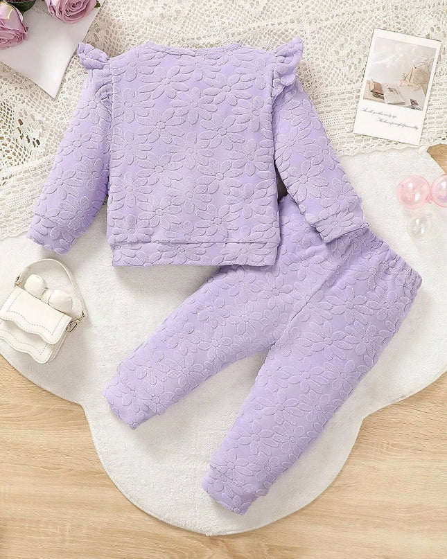 Children's Mama's Bestie Textured Outfit Set