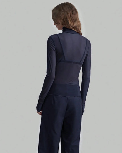 Turtleneck Long Sleeve Top