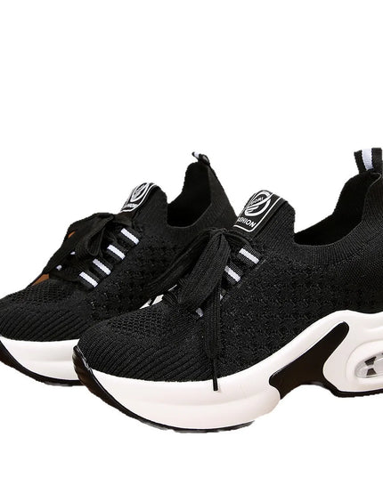Lace Up Platform Sneakers