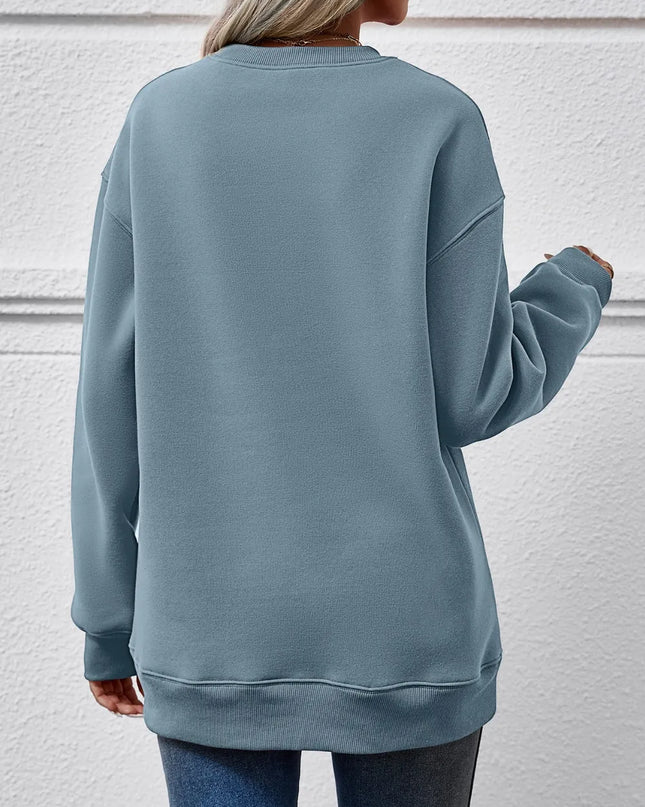 MERRY CHRISTMAS Dropped Shoulder Sweatshirt