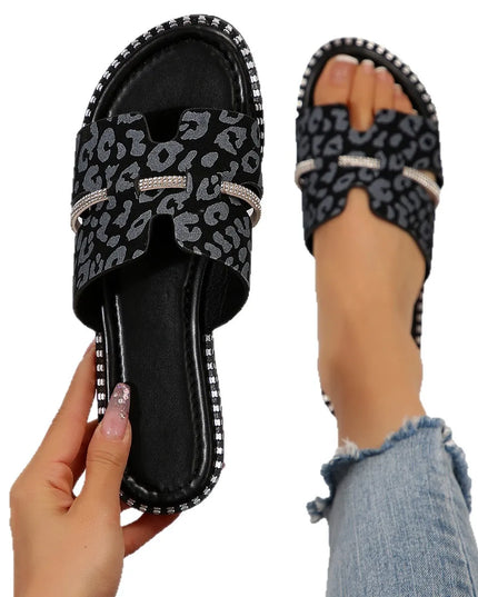 Open Toe Flats Sandals 