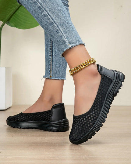 Breathable Mesh Slip-Ons 