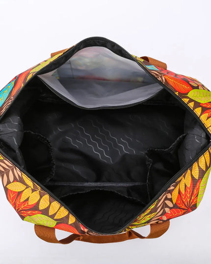 Canvas Printed Travel Bag