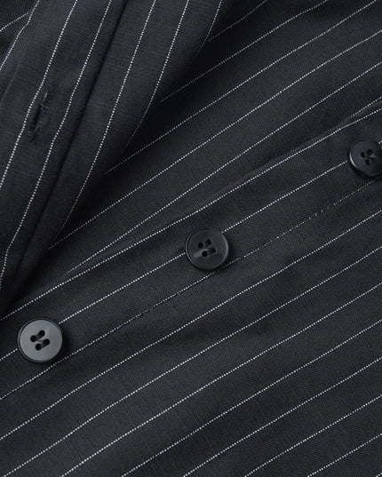 Striped Long Sleeve Shirt Dress