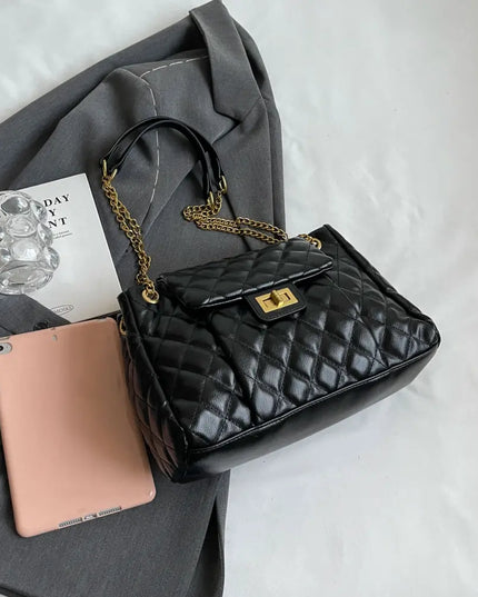 PU Leather Shoulder Bag 