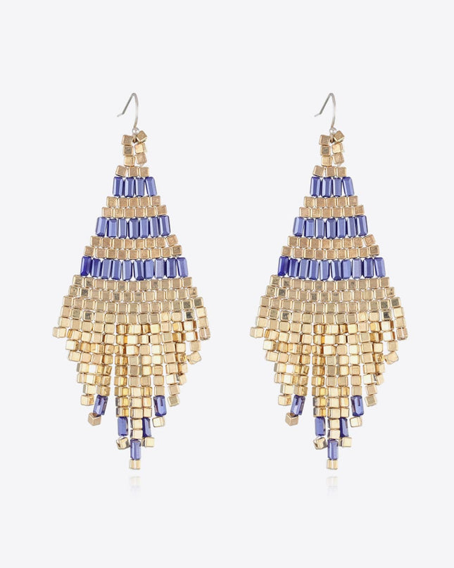 Beaded Dangle Earrings 