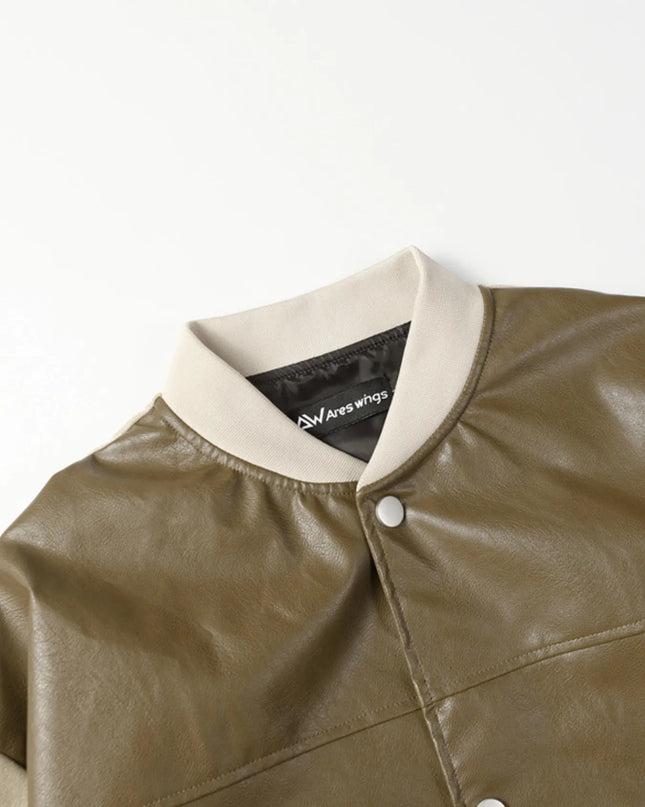 Men's Button Up Long Sleeve Jacket