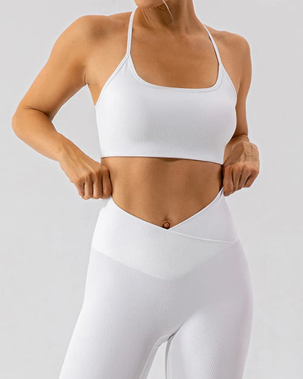 Spaghetti Strap Active Bra 