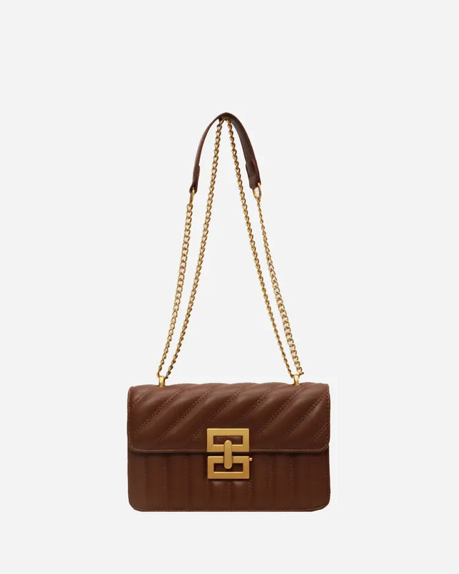 PU Leather Crossbody Bag 