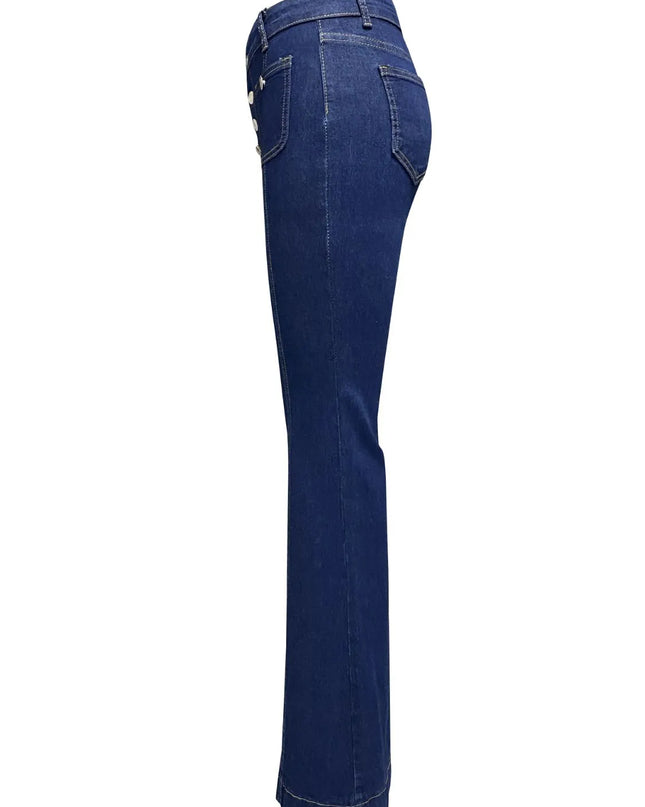 Flare Jeans with Pockets 