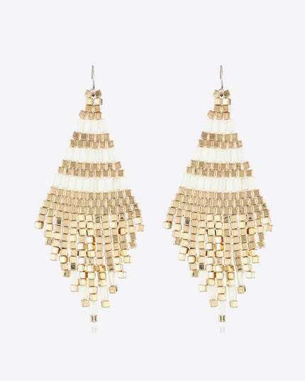 Beaded Dangle Earrings 