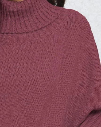 Turtleneck Long Sleeve Sweater