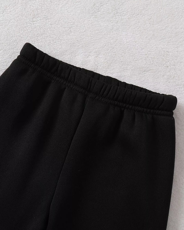 Children's Striped Elephant Hoodie & Pants Set