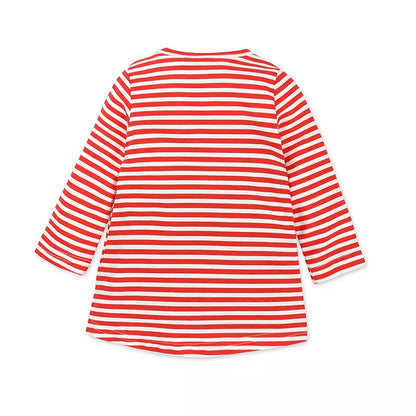 Children's Striped Long Sleeve Dress