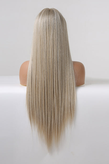 13*2" Lace Front Wigs Synthetic Long Straight 27" 150% Density 