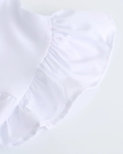 Plus Size Color Block Tiered Ruffle Summer Dress