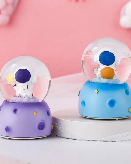 Christmas Tree Santa Claus Snowman Crystal Glass Christmas Ornaments. |Astronaut-45# Single Price