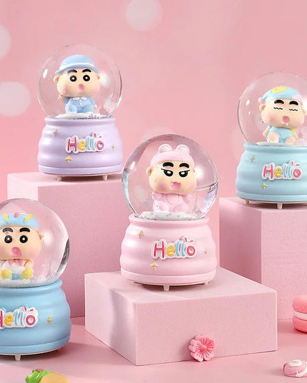 Christmas Tree Santa Claus Snowman Crystal Glass Christmas Ornaments. |Cute Xiaoxin-45# Single Price