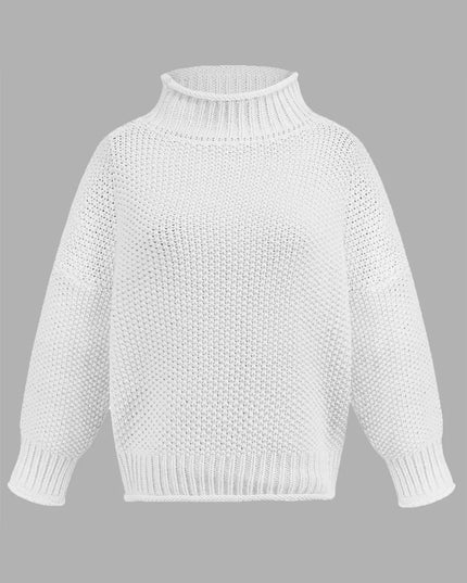 Turtleneck Long Sleeve Sweater
